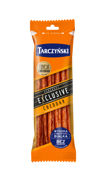 Kabanosy Exclusive Cheddar