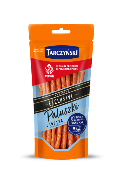 Kabanosy Exclusive Paluszki z Indyka z Wieprzowiną